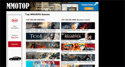 Desktop Screenshot of mmotop.com